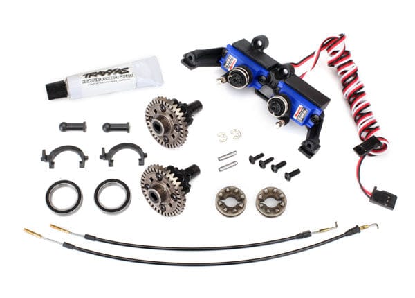 TRA8195 Traxxas Differential, locking, front and rear (assembled)