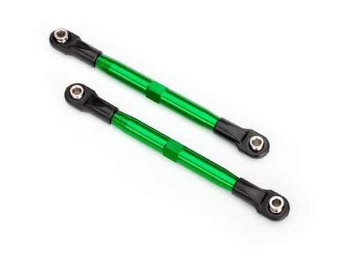 TRA6742G Traxxas Toe Links 87mm,Front/Rear - Green Aluminum
