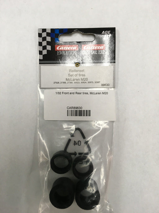 CARRERA 89630 1/32 Front and Rear tires, McLaren M20