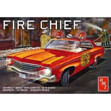 AMT1162 1/25 1970 Chevy Impala, Fire Chief