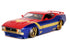 JAD31193 Jada 1/24 "Hollywood Rides" 1973 Ford Mustang Mach 1 with Captain Marvel