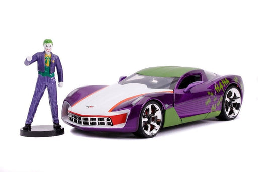 JAD31199 Jada 1/24 "Hollywood Rides" 2009 Corvette Stingray Concept with Joker