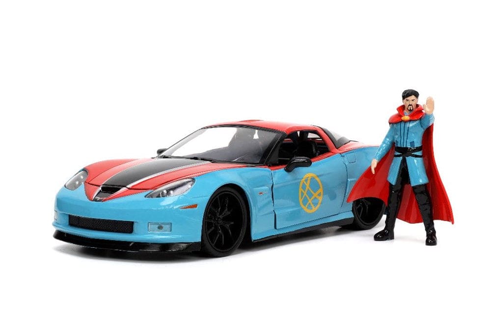 JAD32115 Jada 1/24 "Hollywood Rides" 2006 Corvette Z06 with Dr. Strange