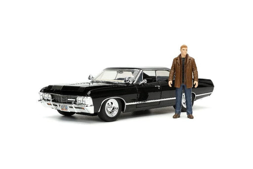 JAD32250 Jada 1/24 "Hollywood Rides" 1967 Chevy Impala SS with Dean Winchester