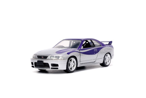 JAD32587 Jada 1/32 "Fast & Furious" 1995 Nissan Skyline GT-R (R33) Candy Silver/Purple