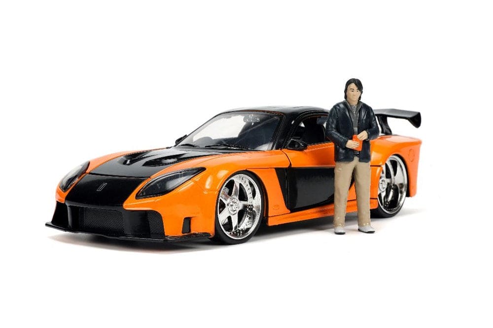 JAD33174 Jada 1/24 "Fast & Furious" Hans's Mazda RX-7 with Han