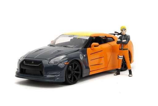 JAD33691 Jada 1/24 "Hollywood Rides" Naruto 2009 Nissan GT-R (R35) With Naruto -Glossy Orange