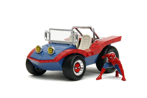 JAD33729 Jada 1/24 "Hollywood Rides" Spider-Man Buggy With Spider-Man
