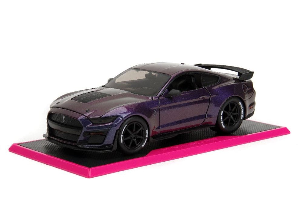 JAD34894 Jada 1/24 "Pink Slips" 2020 Ford Mustang Shelby GT500 - Metallic Purple