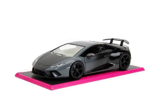 JAD34895 Jada 1/24 "Pink Slips" Lamborghini Huracan Performante - Glossy Grey/Black Gradient