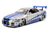 JAD97158 Jada 1/24 "Fast & Furious" Brian's Nissan Skyline GT-R (R34)