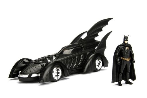 JAD98036 Jada 1/24 "Batman Forever" Batmobile w/ Batman Figure - 1995