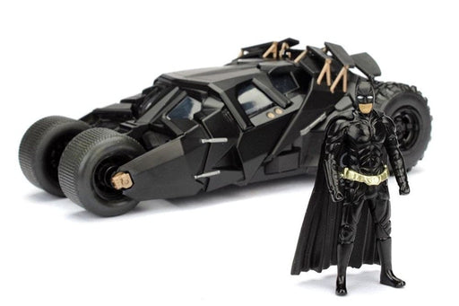 JAD98261 Jada 1/24 "The Dark Knight" Batmobile w/ Batman Figure - 2008