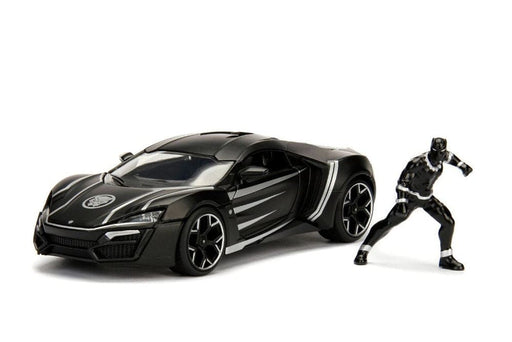 JAD99723 Jada 1/24 "Hollywood Rides" Lykan HyperSport w/Black Panther