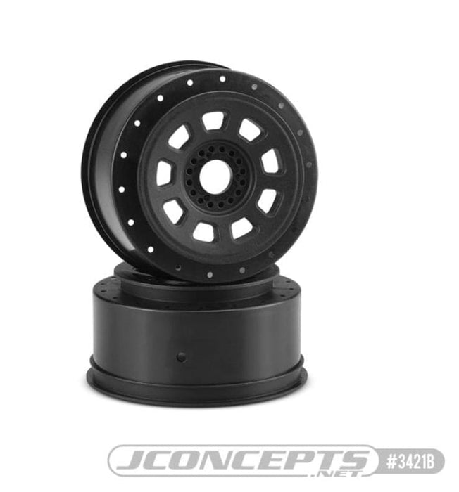 JCO3421B JConcepts 9-Shot 17mm Hex SCT Tire - Black (2)