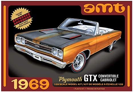 AMT1137M 1/25 1969 Plymouth GTX Convertible 2T