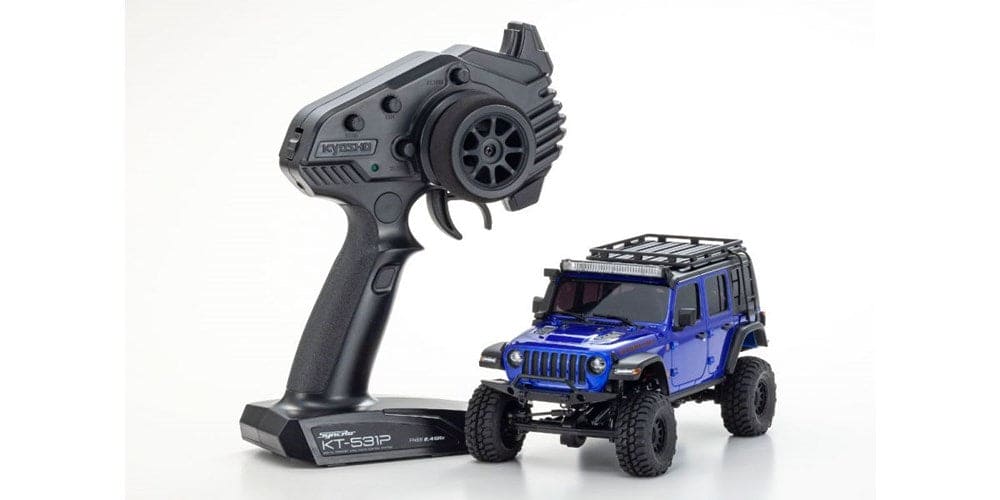 KYO32528MB Mini-Z 4x4 Series Readyset Jeep Wrangler Unlimited Rubicon