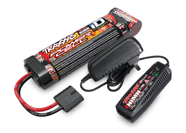 TRA2983 Traxxas AC Charger with 3000mAh 8.4V NiMH Completer Pack