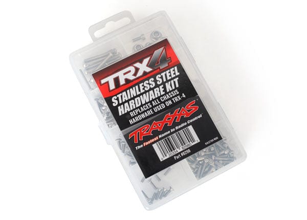 TRA8298 Traxxas Hardware kit, stainless steel, TRX-4 (contains all stainless steel hardware used on TRX-4)