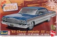 AMT1149M 1/25 1963 Chevy Impala SS 2T