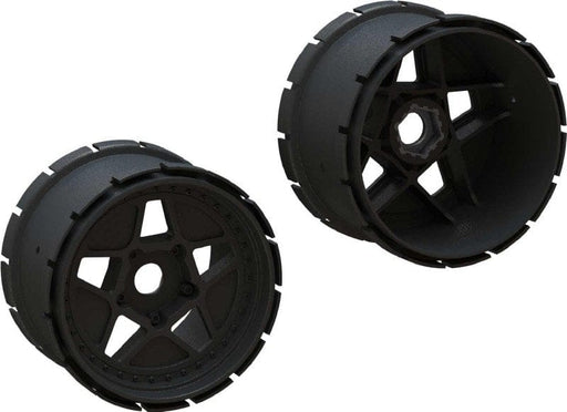 ARA510123 	MT Wheel 4.9in 24mm Hex (1pr)
