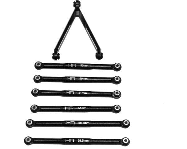 HRASXTF133J01 Aluminum Link Set for LWB (133.7mm) SCX 24