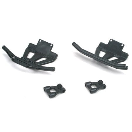 LOSB0911  Front/Rear Bumper & Brace Set: MLST/2- MRAM