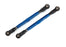 TRA8997X Traxxas Toe links, Wide Maxx (TUBES, 6061-T6 aluminum (blue-anodized))