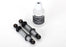 TRA8260 Traxxas Shocks, GTS, silver aluminum (assembled with spring retainers) (2)