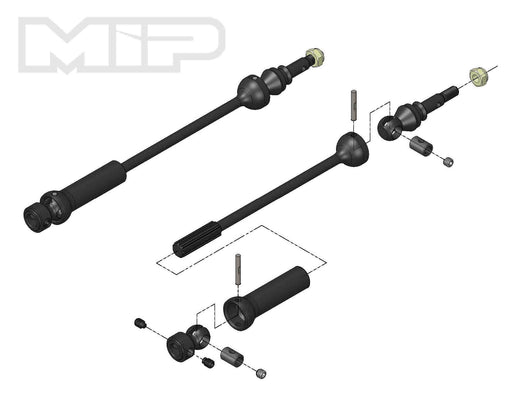 MIP18130 MIP Spline CVD Kit :Traxxas E Maxx