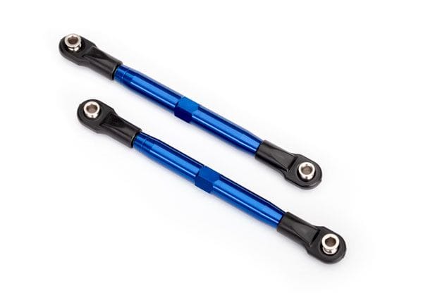 TRA6742X Traxxas Toe Links 87mm,Front/Rear - Blue Aluminum