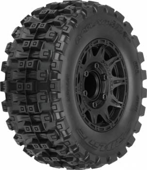 PRO1017410 Pro-Line Badlands MX28 HP 2.8" All Terrain BELTED Tires Mounted