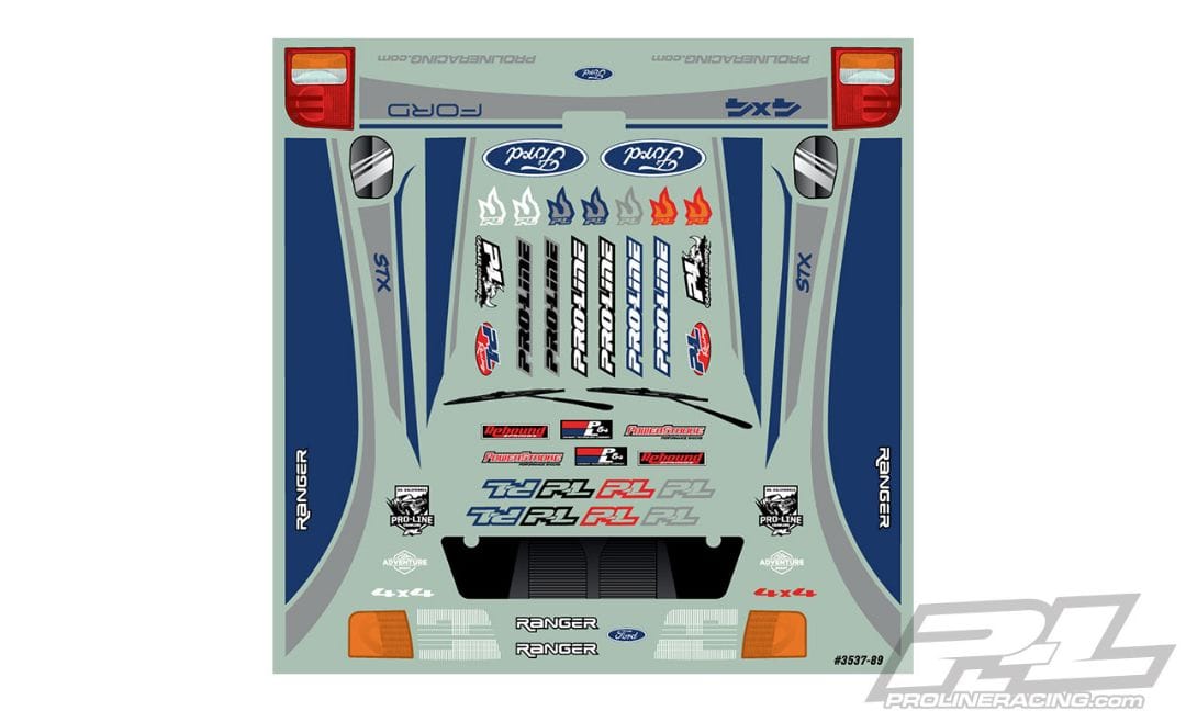 PRO353700 Pro-Line 1993 Ford Ranger Clear Body Set
