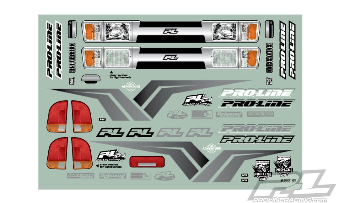 PRO356600 Pro-Line Cliffhanger High Performance Clear Body