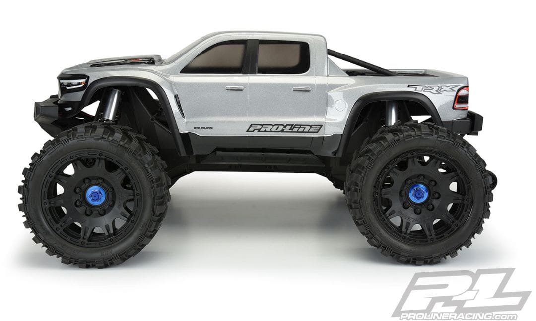 PRO357417 Pre-Cut 2021 Ram 1500 TRX Clear Body X-MAXX