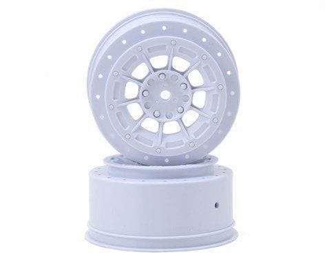 JCO3352W Hazard Wheel, White:Losi SCTE,SCTN,22SCT