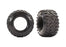 TRA8970 Traxxas Tires, Maxx All-Terrain 2.8' (2)/ foam inserts (2)