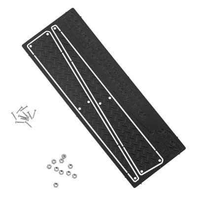 RC4VVV-C0130 Mtl Side Diamond (B) Plates Cruiser Bdy Blk