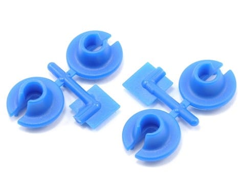 RPM73155 (Q15) LOWER SPRING CUPS LOSI, TRA, BLUE