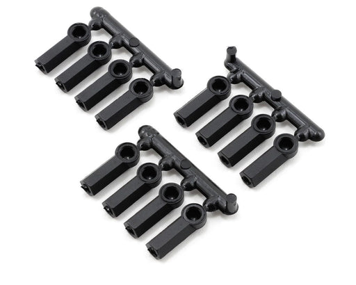 RPM73372 4-40 HD ROD ENDS, BLK: LOS