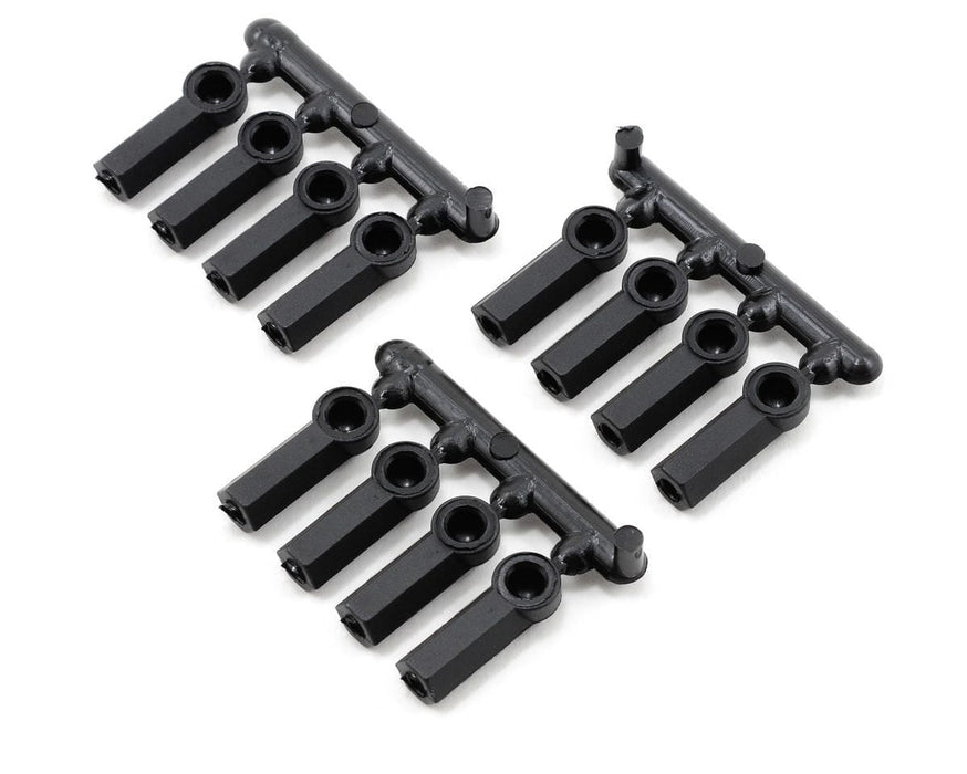 RPM73372 4-40 HD ROD ENDS, BLK: LOS
