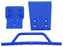 RPM80025 Front Bumper/Skid Plate, Blue: SLH 4x4