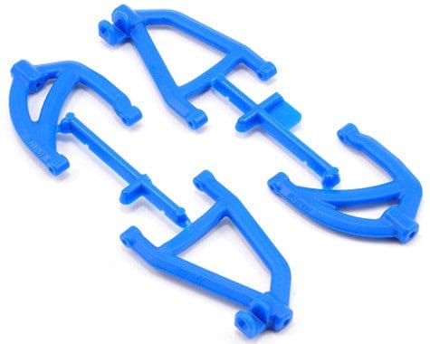 RPM80675 Rear A-Arms, Blue: Traxxas 1/16 Slash 4x4