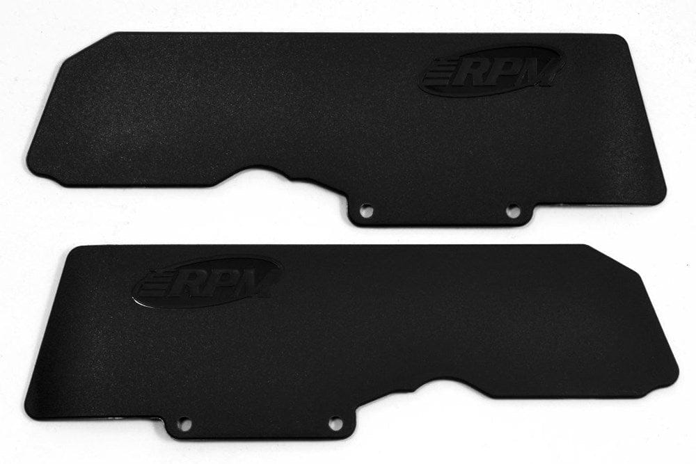 RPM81532 Mud Guards for RPM Rear A-arms, Black (2)
