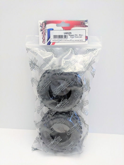SCHU6525 STAGGER RIB - BLUE - TRUCK TYRES