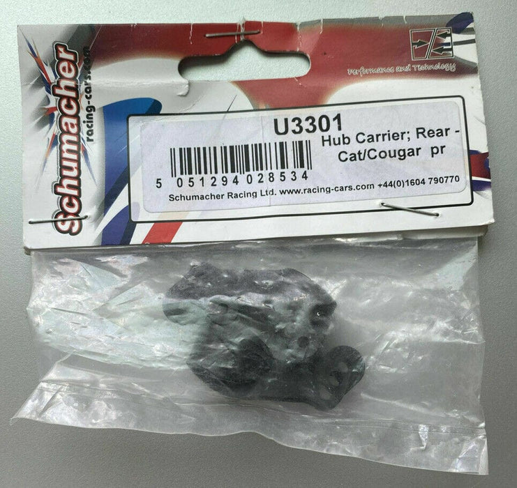 SCHU3301 hub carrier: rear- cat/cougar pr