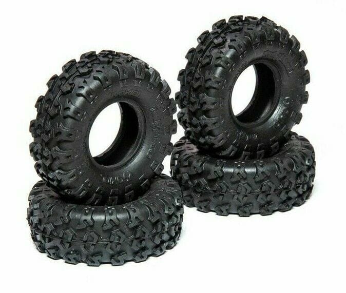 AXI40003 1.0 Rock Lizards Tires (4pcs): SCX24
