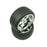 LOS43039 Mounted RR 5-Spoke Wheel/Tire 54x30mm Chrome (2)