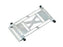MHECX305 CNC Aluminum Battery Tray, Silver: Blade CX3