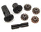 TRA8282  Gear set, differential (output gears (2), spider gears (4), spider gear shaft (2))